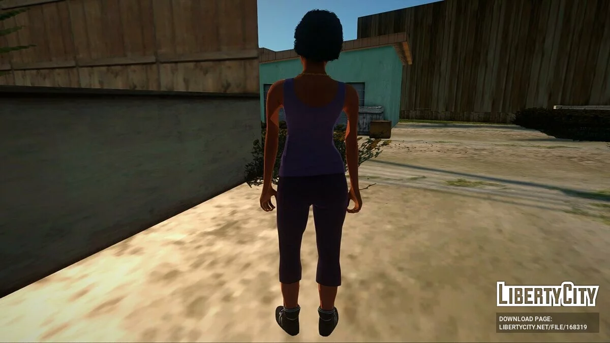 Gang Skins of Bandit Girls from GTA 5 / GTA San Andreas