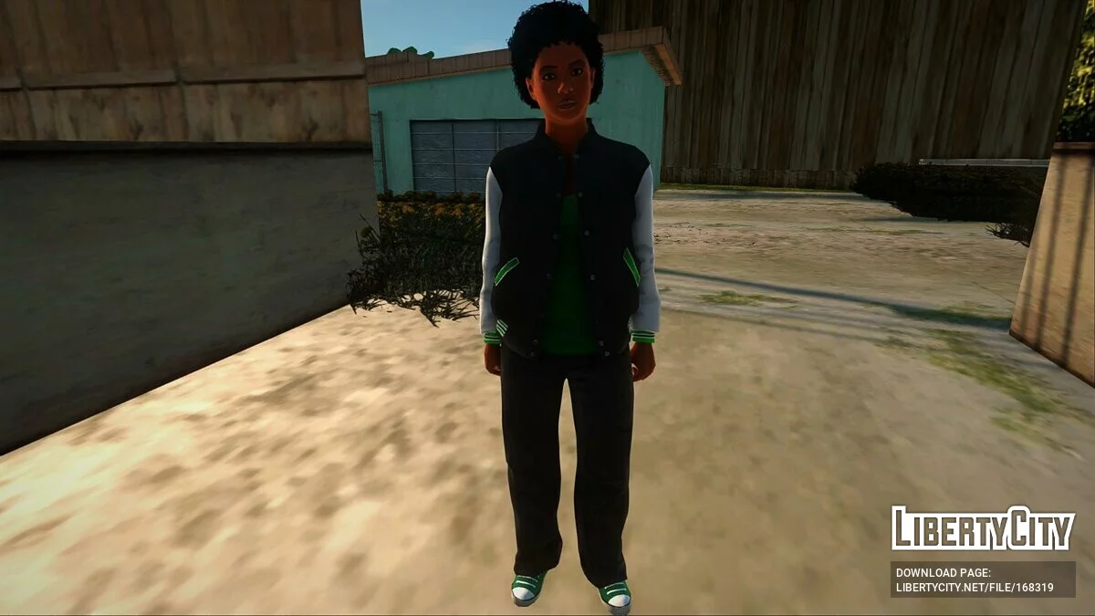 Gang Skins of Bandit Girls from GTA 5 / GTA San Andreas