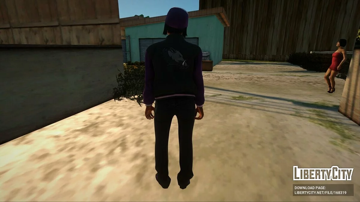 Gang Skins of Bandit Girls from GTA 5 / GTA San Andreas
