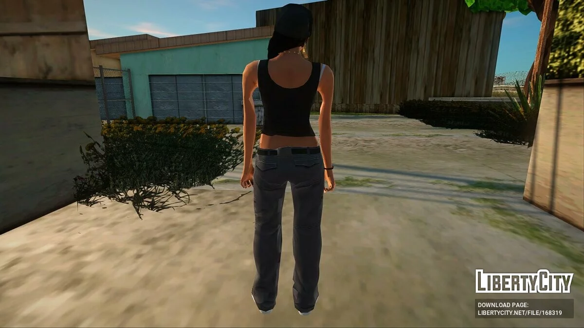 Gang Skins of Bandit Girls from GTA 5 / GTA San Andreas