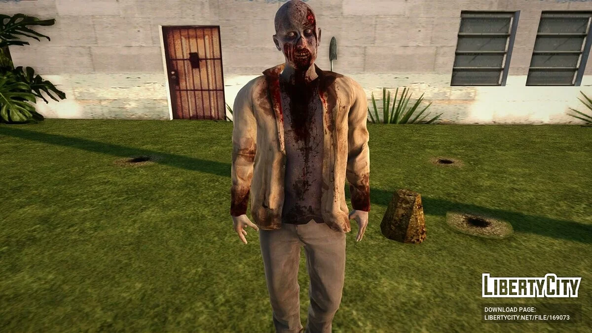 Collection of zombies from Resident Evil 2 & 3 Remake / GTA San Andreas