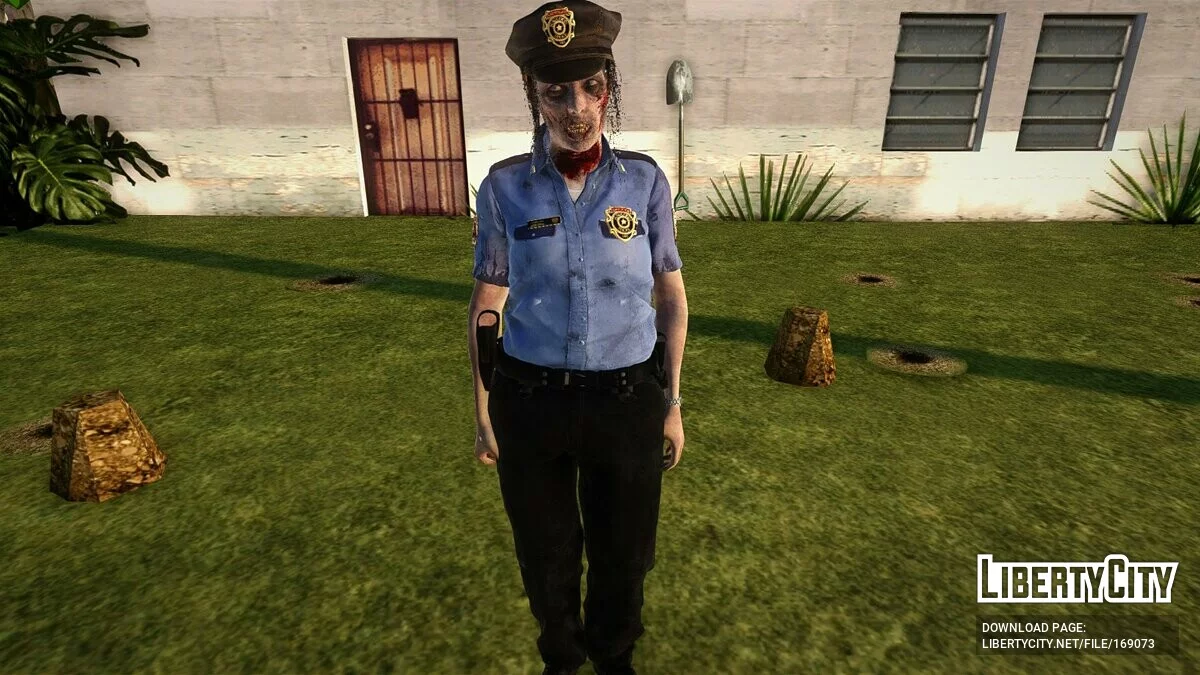 Collection of zombies from Resident Evil 2 & 3 Remake / GTA San Andreas