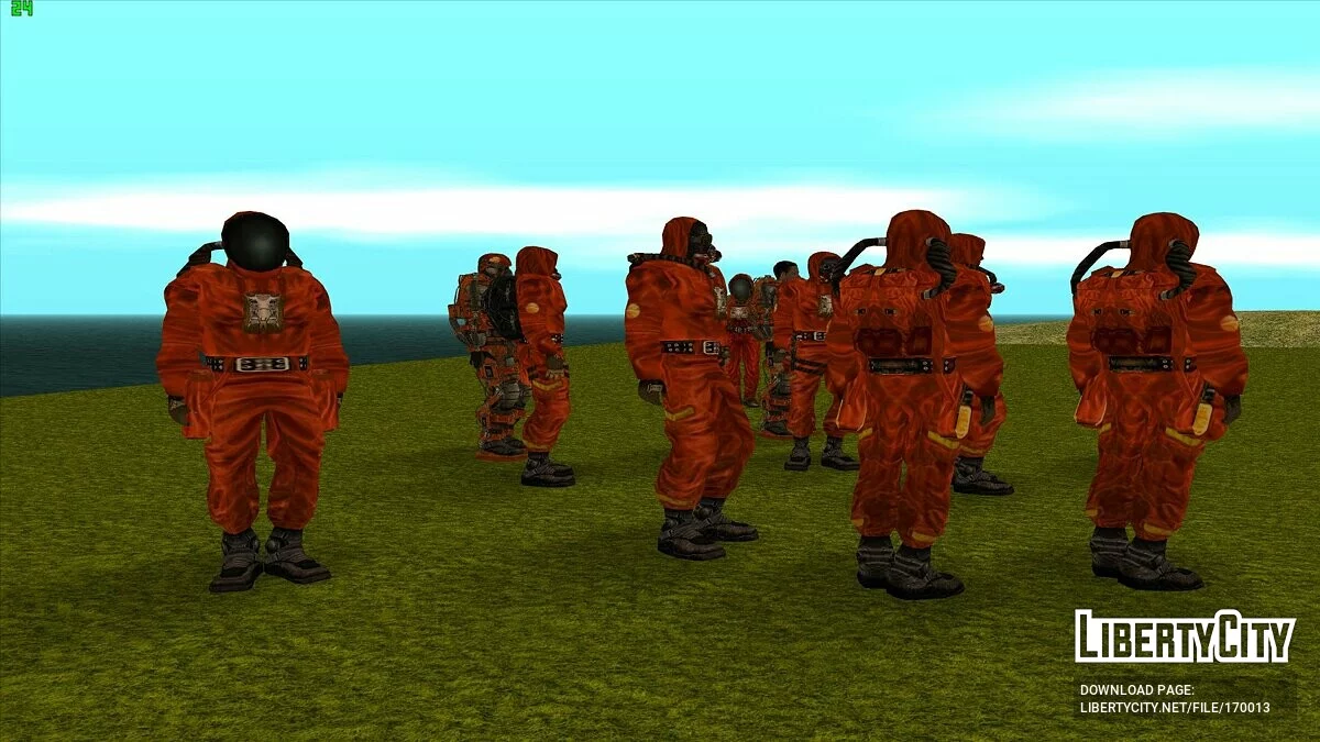 Угруповання «Янтар» із S.T.A.L.K.E.R / GTA San Andreas