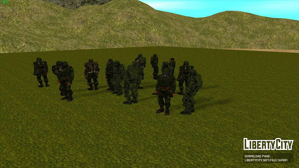 Die Hunter-Gruppierung aus S.T.A.L.K.E.R / GTA San Andreas