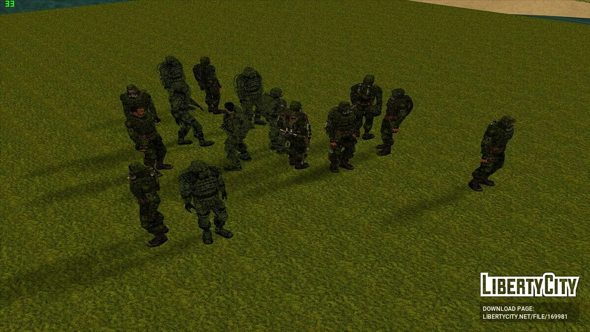 Die Hunter-Gruppierung aus S.T.A.L.K.E.R / GTA San Andreas