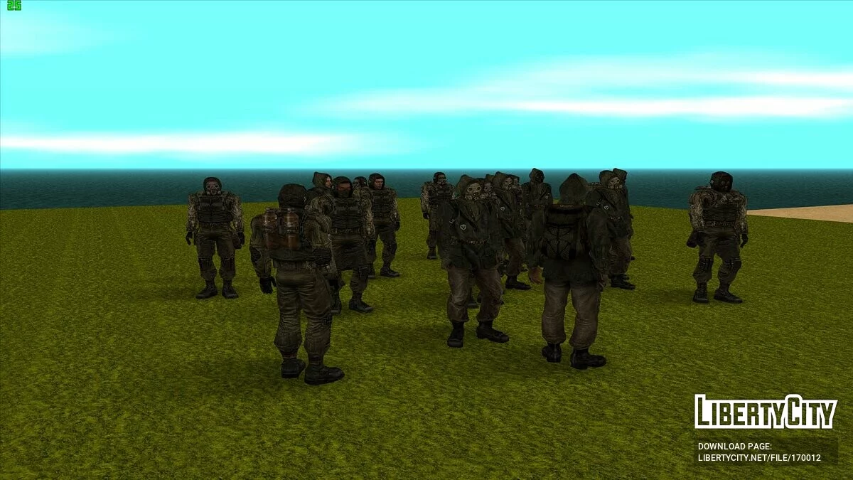 Угруповання «Пілігрими» з S.T.A.L.K.E.R / GTA San Andreas