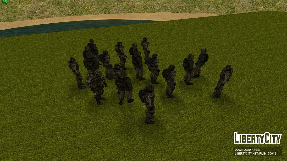 Угруповання «Пілігрими» з S.T.A.L.K.E.R / GTA San Andreas