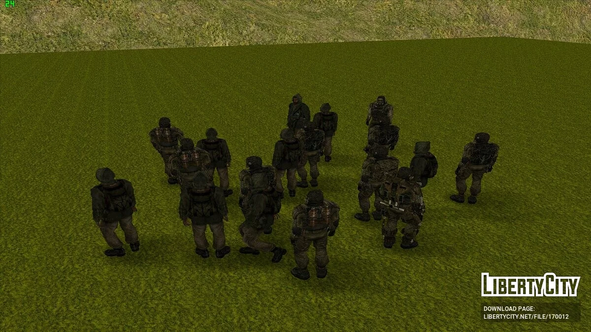Угруповання «Пілігрими» з S.T.A.L.K.E.R / GTA San Andreas
