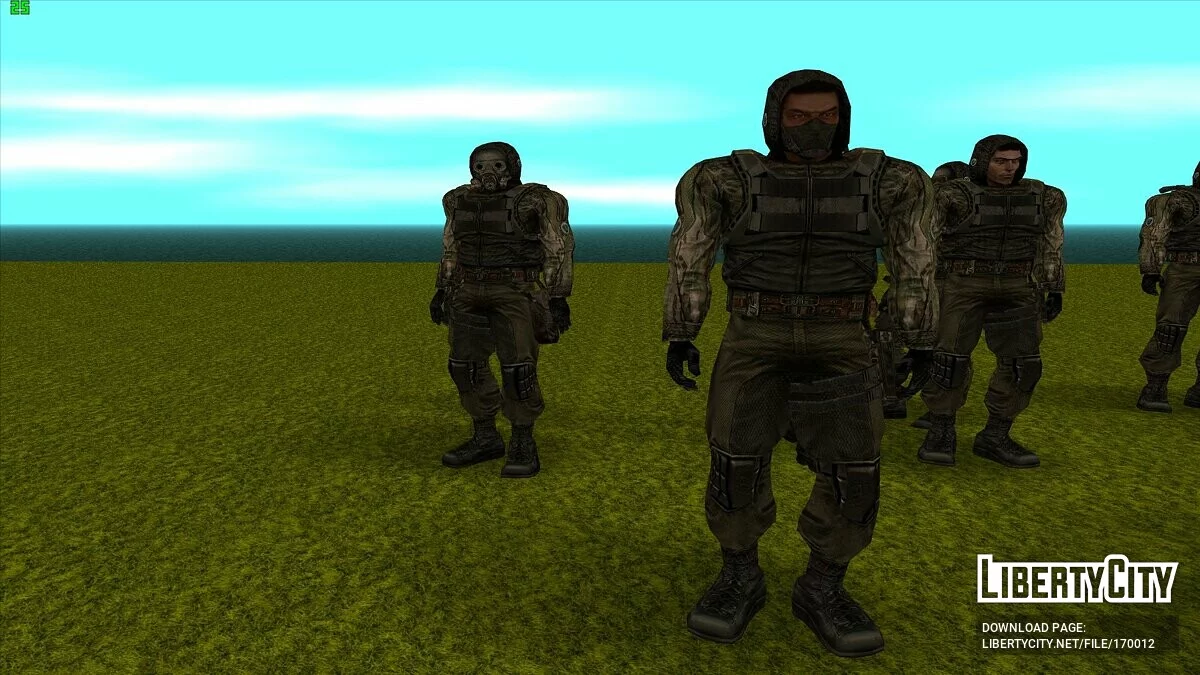 Угруповання «Пілігрими» з S.T.A.L.K.E.R / GTA San Andreas