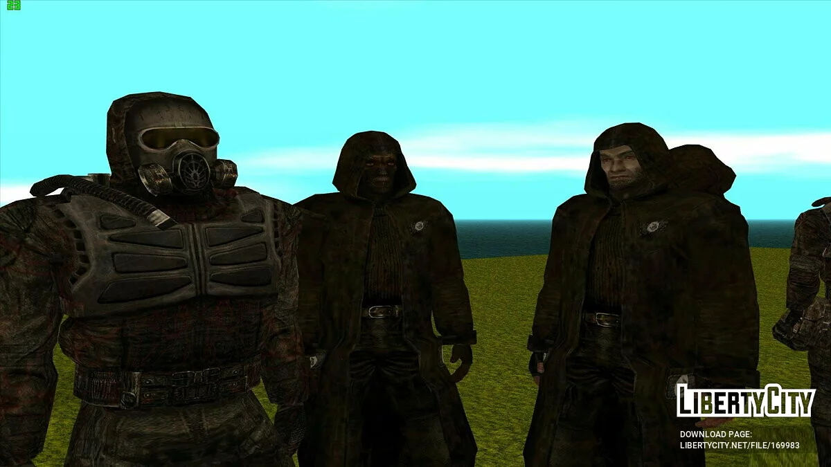 Die Vorboten des Ausstoßes aus S.T.A.L.K.E.R / GTA San Andreas