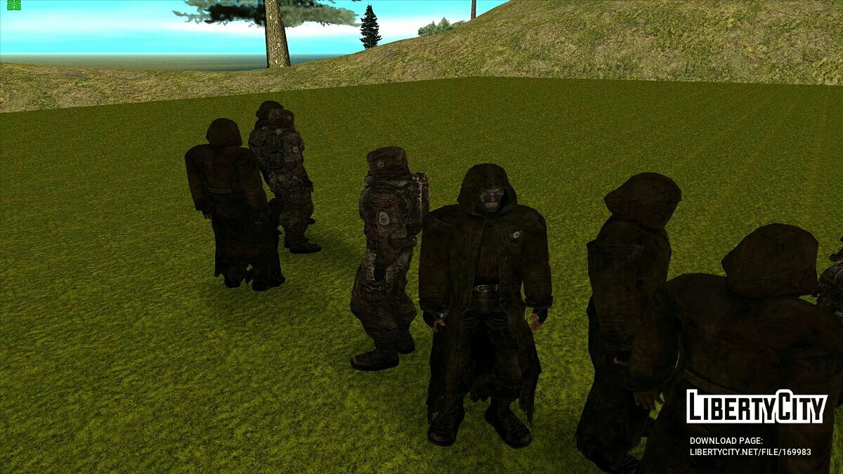 Die Vorboten des Ausstoßes aus S.T.A.L.K.E.R / GTA San Andreas