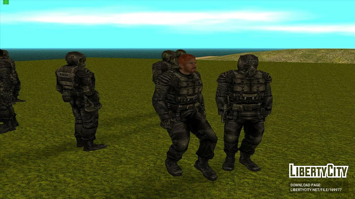 Угруповання «СБ GRC» з S.T.A.L.K.E.R / GTA San Andreas