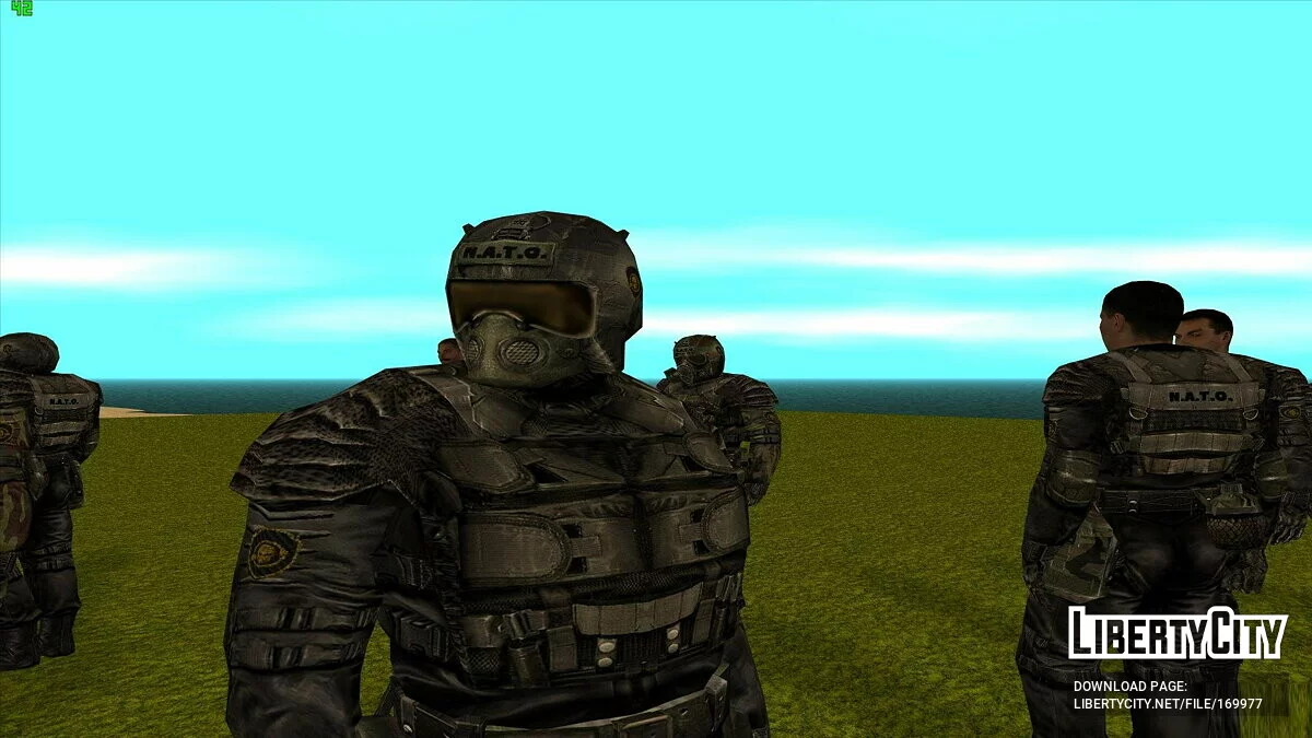 Угруповання «СБ GRC» з S.T.A.L.K.E.R / GTA San Andreas