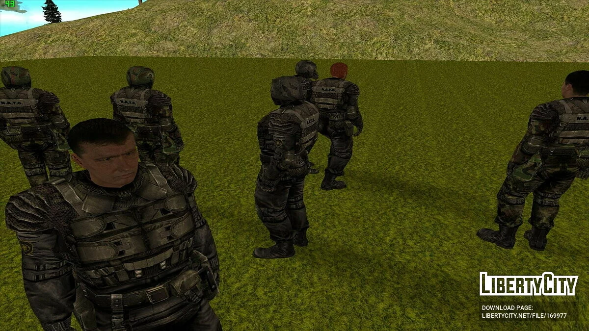 Угруповання «СБ GRC» з S.T.A.L.K.E.R / GTA San Andreas