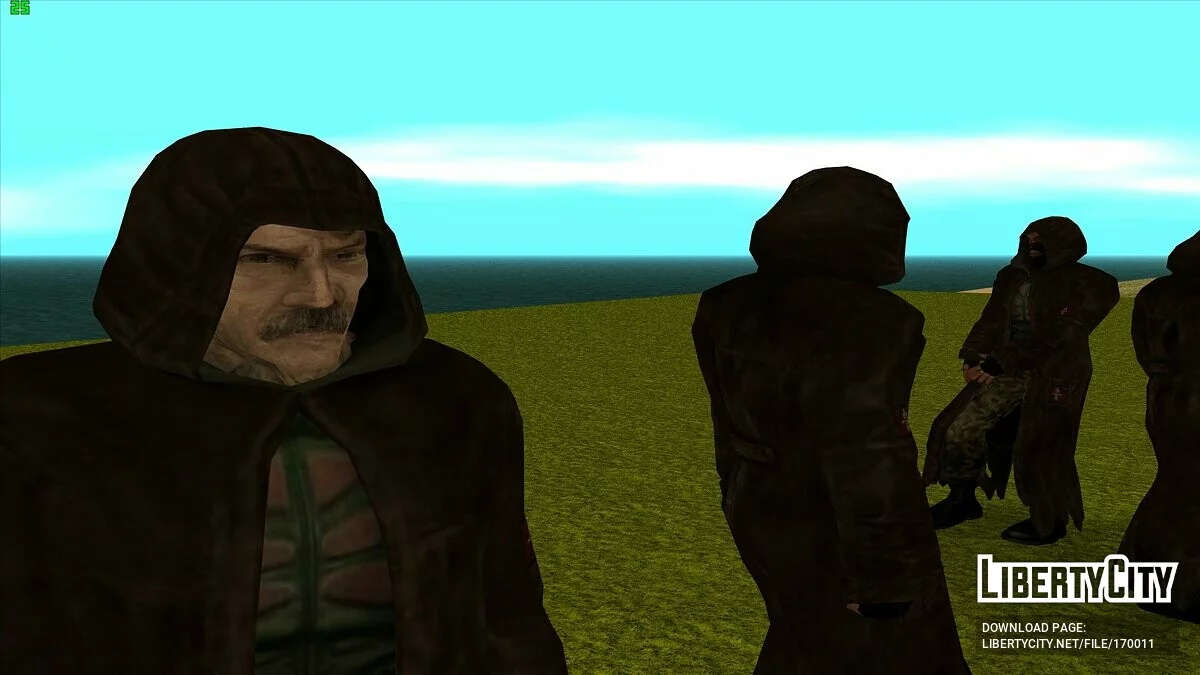 Die Gruppierung «Schamanen» aus S.T.A.L.K.E.R / GTA San Andreas
