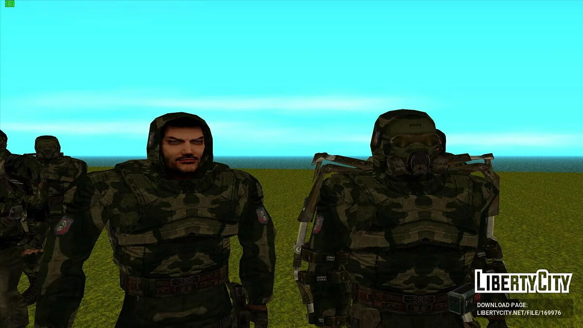Угруповання «Спектрум» із S.T.A.L.K.E.R / GTA San Andreas