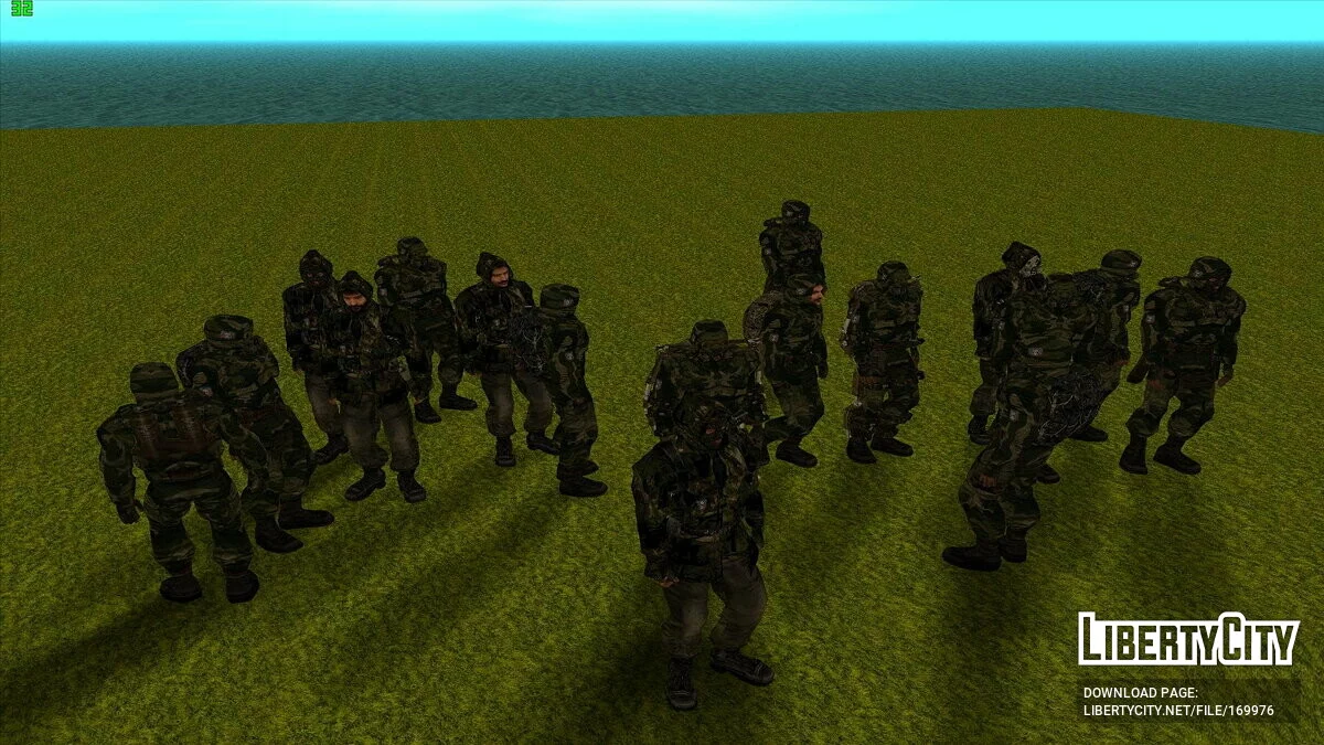 Угруповання «Спектрум» із S.T.A.L.K.E.R / GTA San Andreas
