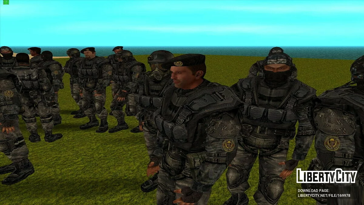 Grupo «Flecha» de S.T.A.L.K.E.R / GTA San Andreas