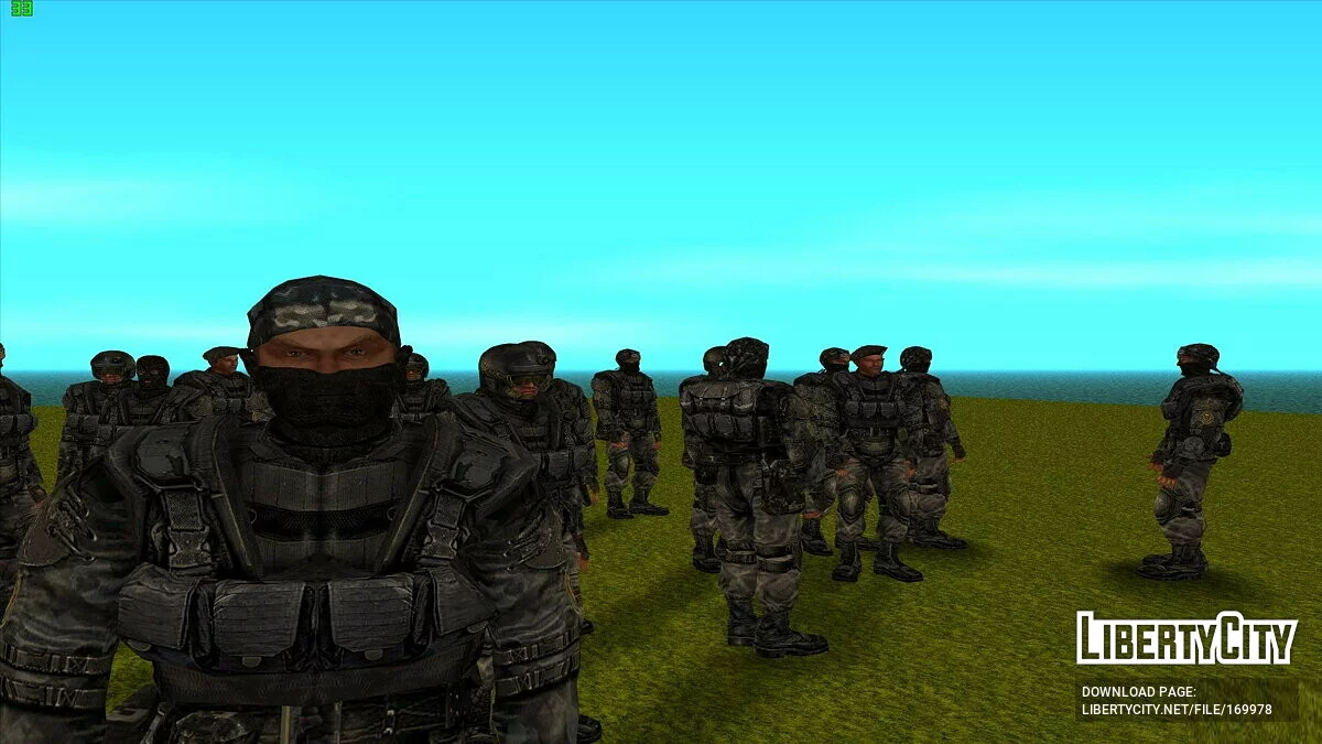 Угруповання «Стріла» з S.T.A.L.K.E.R / GTA San Andreas