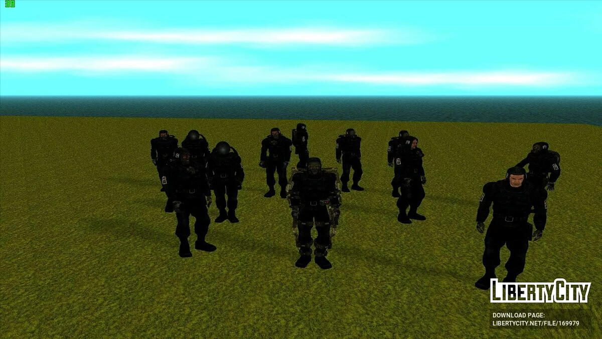 Grouping "Dark Brotherhood" from S.T.A.L.K.E.R / GTA San Andreas