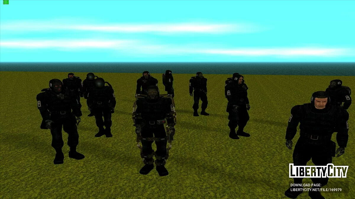 Grouping "Dark Brotherhood" from S.T.A.L.K.E.R / GTA San Andreas