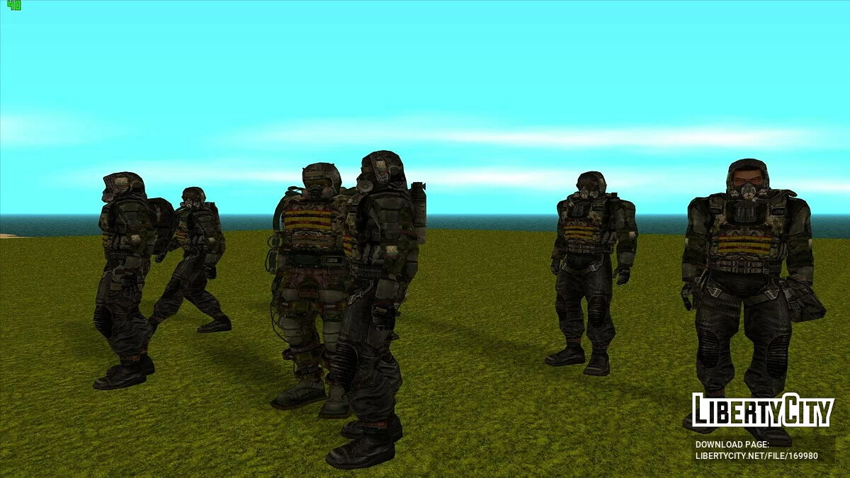 Die Gruppierung „Ultimatum“ aus S.T.A.L.K.E.R / GTA San Andreas