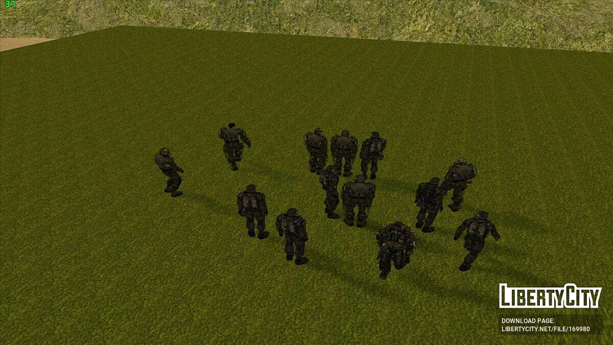 Die Gruppierung „Ultimatum“ aus S.T.A.L.K.E.R / GTA San Andreas