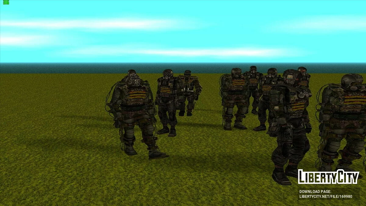 Угруповання «Ультиматум» із S.T.A.L.K.E.R / GTA San Andreas