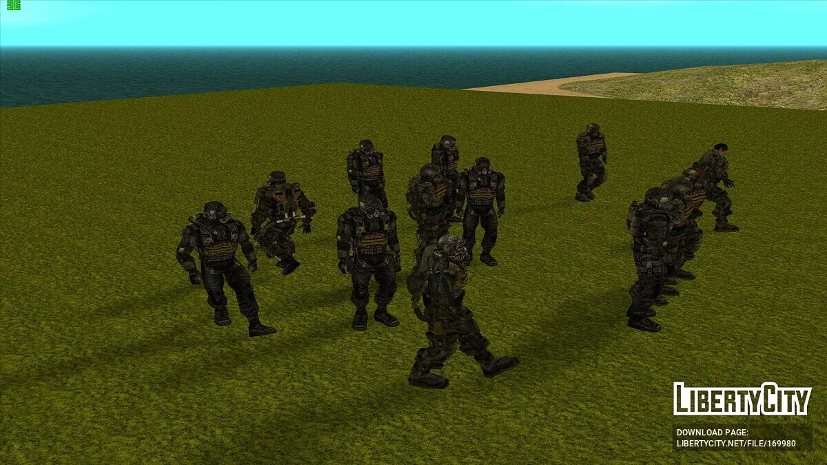 Угруповання «Ультиматум» із S.T.A.L.K.E.R / GTA San Andreas