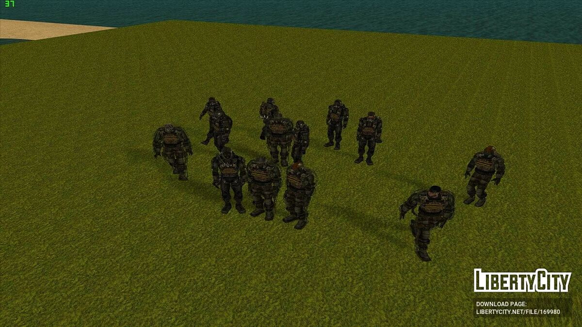 Die Gruppierung „Ultimatum“ aus S.T.A.L.K.E.R / GTA San Andreas