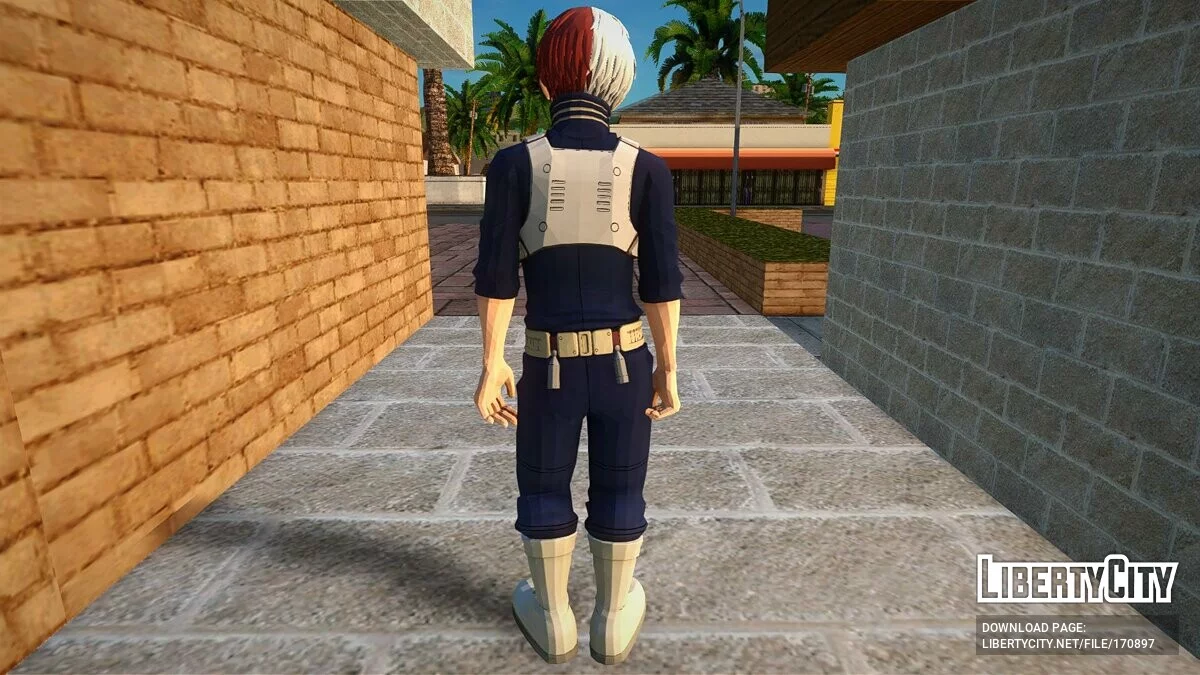 Сборник скинов из My Hero Academia / GTA San Andreas