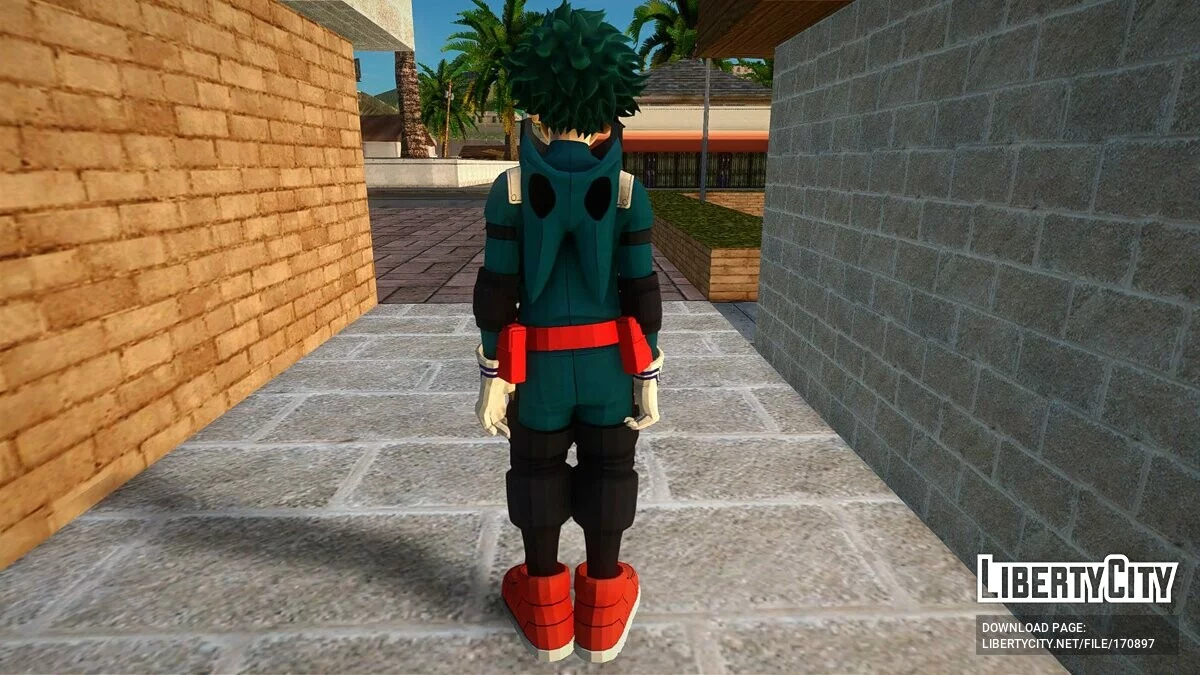 Сборник скинов из My Hero Academia / GTA San Andreas