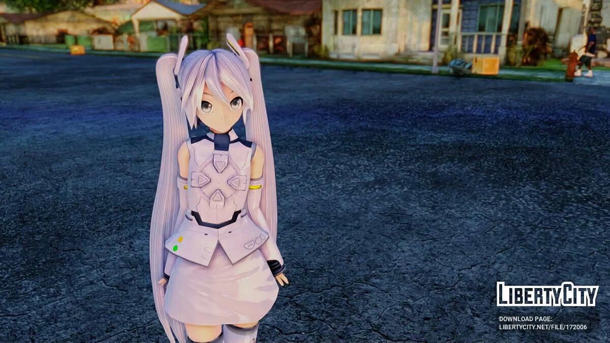 Hatsune Miku P-Style Pack (PDFT) / GTA San Andreas