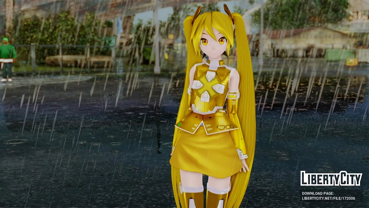 Hatsune Miku P-Style Pack (PDFT) / GTA San Andreas