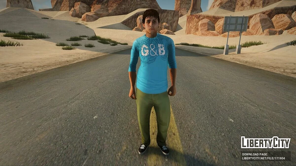 Збірник скінів з GTA 5 / GTA San Andreas