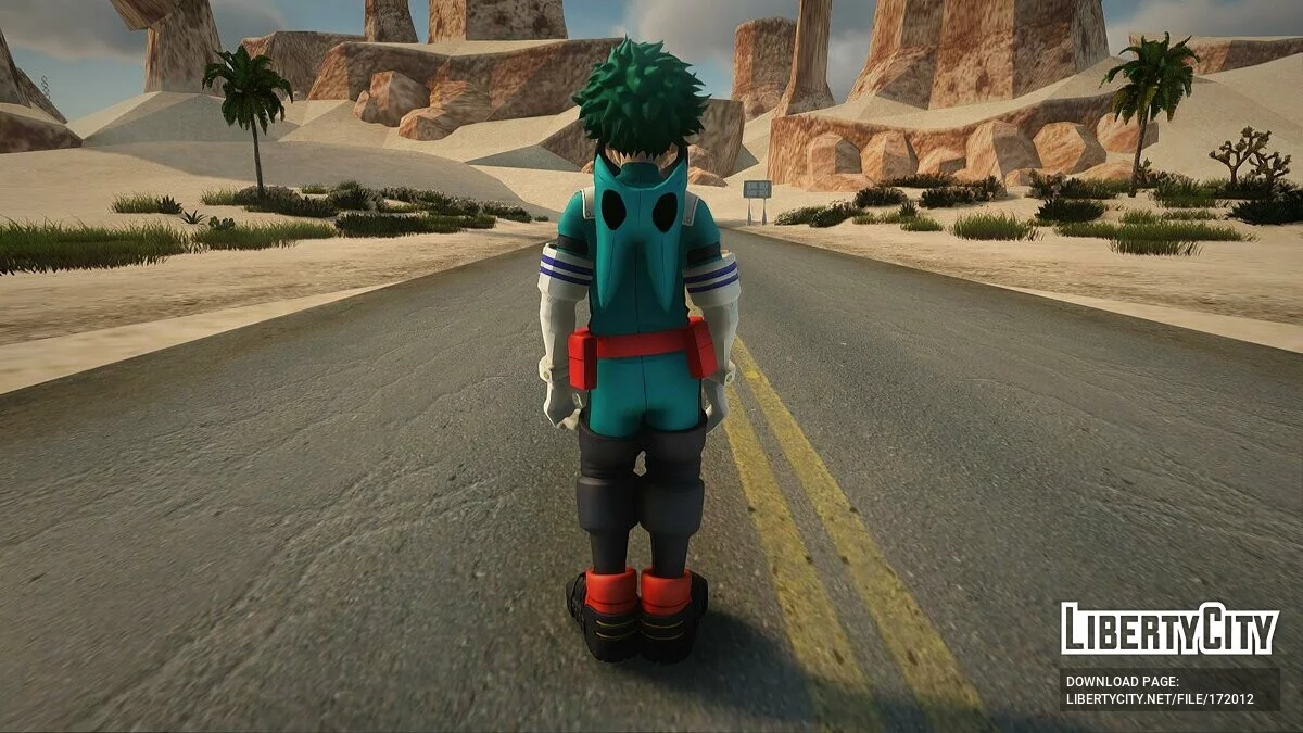جلود من My Hero Academia v2 / جي تي إيه سان أندرياس
