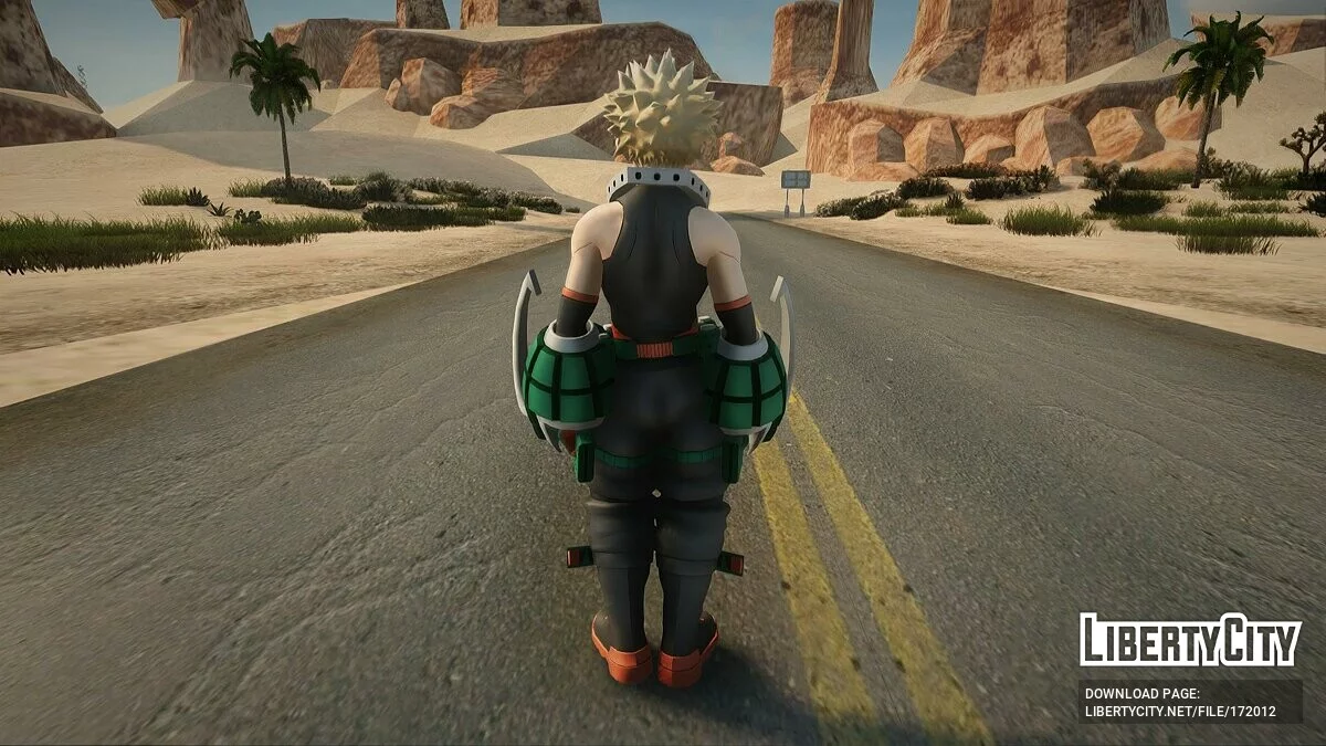 جلود من My Hero Academia v2 / جي تي إيه سان أندرياس