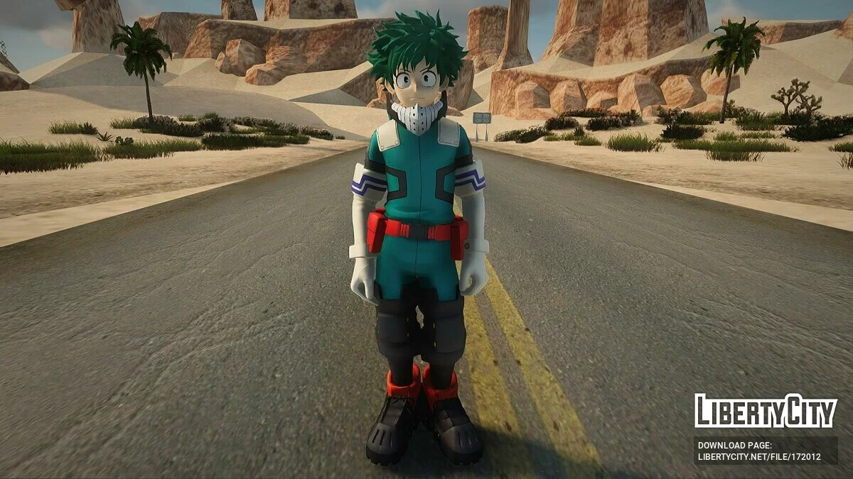 جلود من My Hero Academia v2 / جي تي إيه سان أندرياس