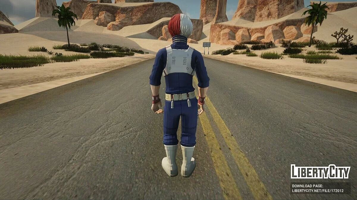جلود من My Hero Academia v2 / جي تي إيه سان أندرياس
