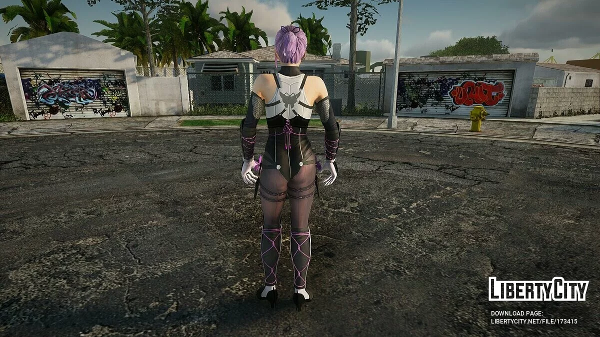 Ayane (Costume DOA6 1) / GTA San Andreas