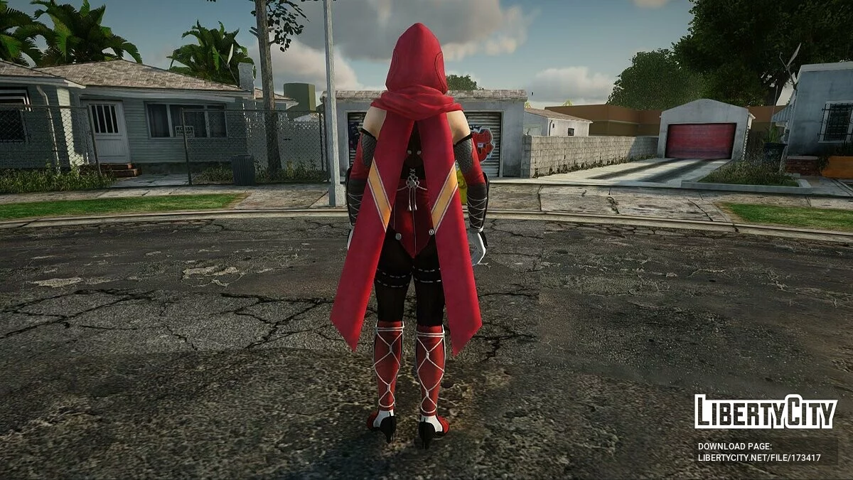 Ayane (Costume DOA6 3) / GTA San Andreas