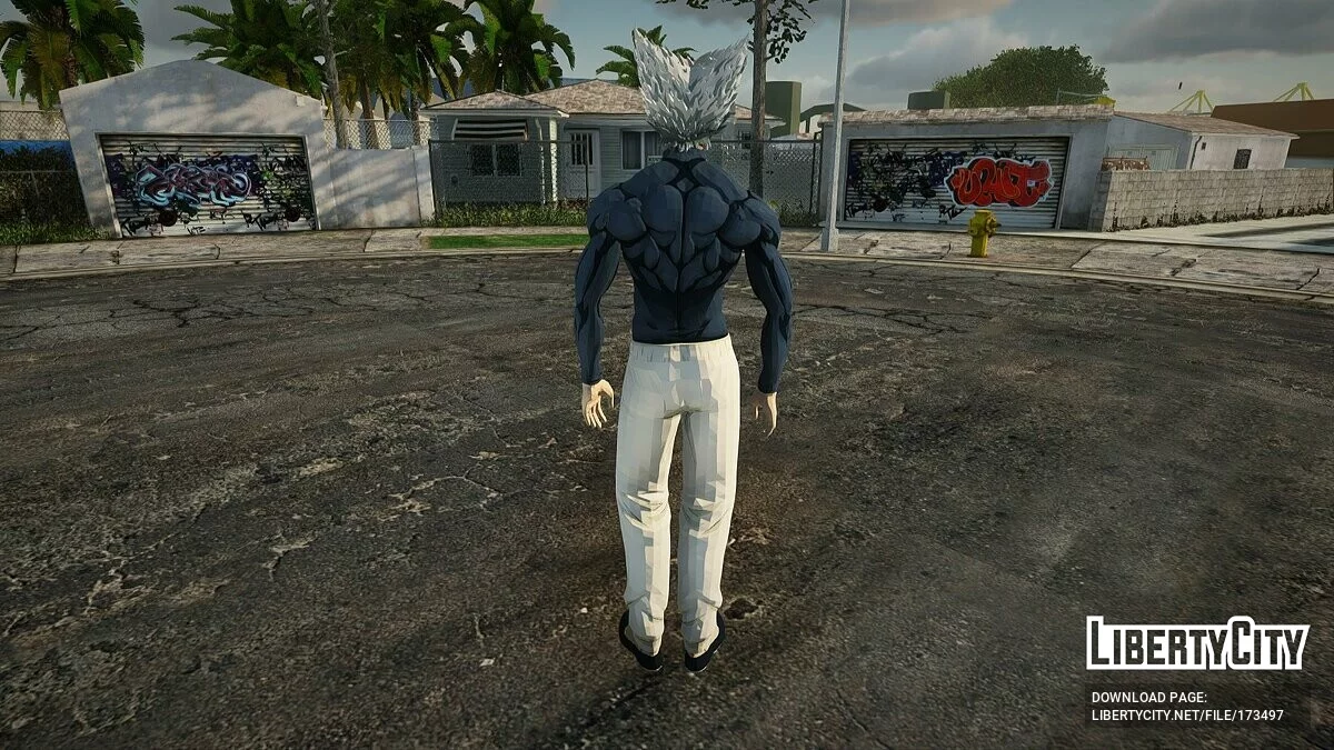 Garou dari ONE Punch Man / GTA San Andreas