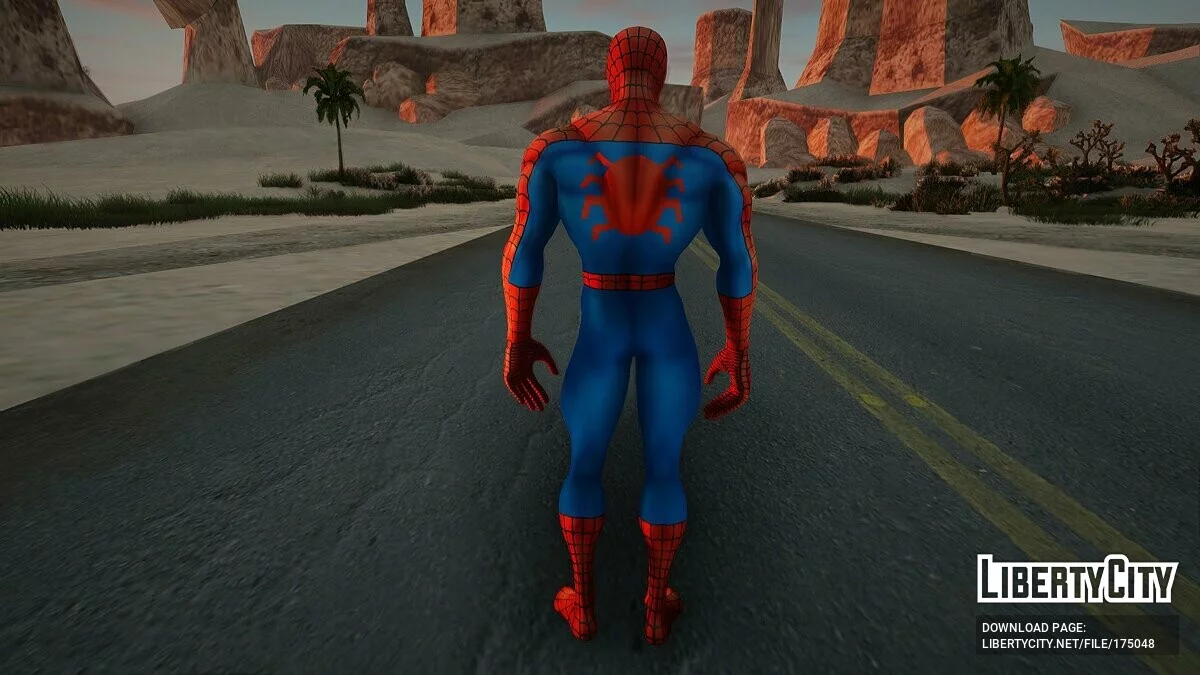 Pele do Homem-Aranha (Marvel vs Capcom 3) / GTA San Andreas