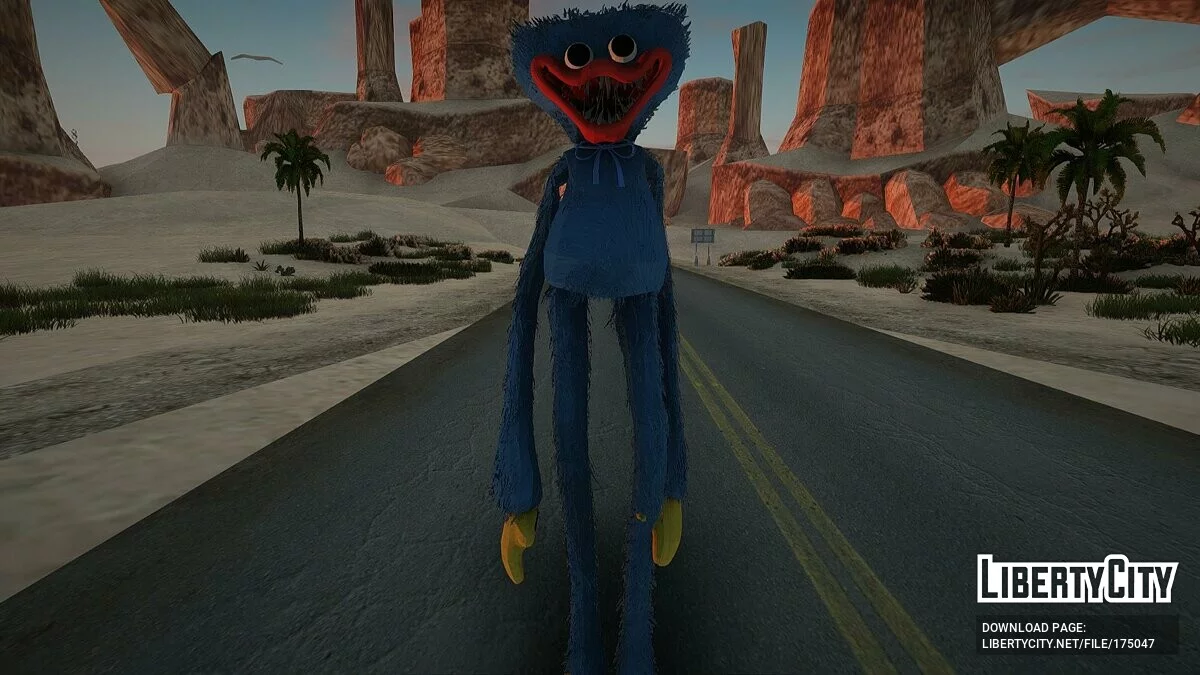 Huggy Wuggy / GTA San Andreas