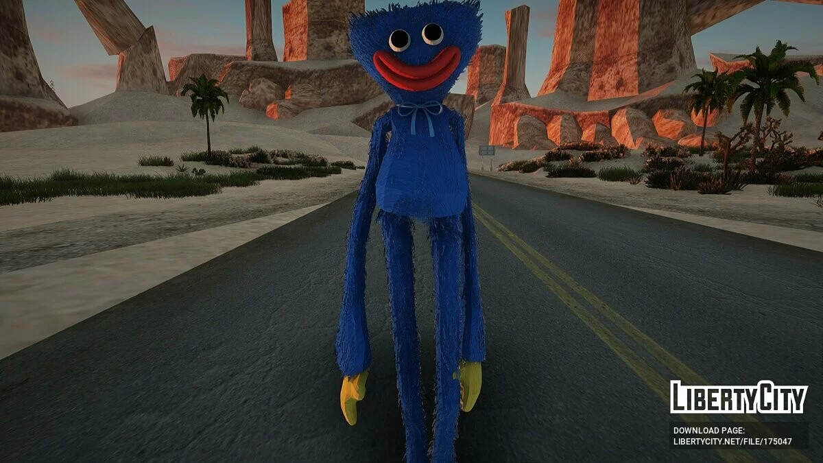 Huggy Wuggy / GTA San Andreas