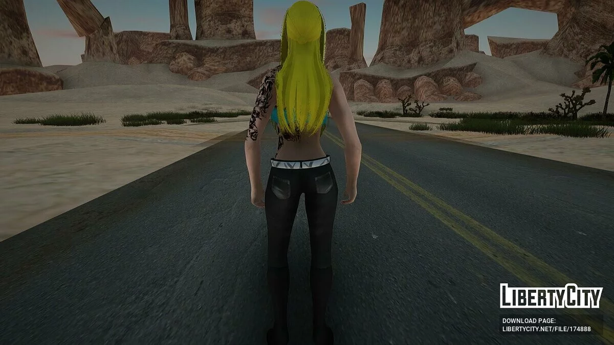 Монкі - різні кольори / GTA San Andreas