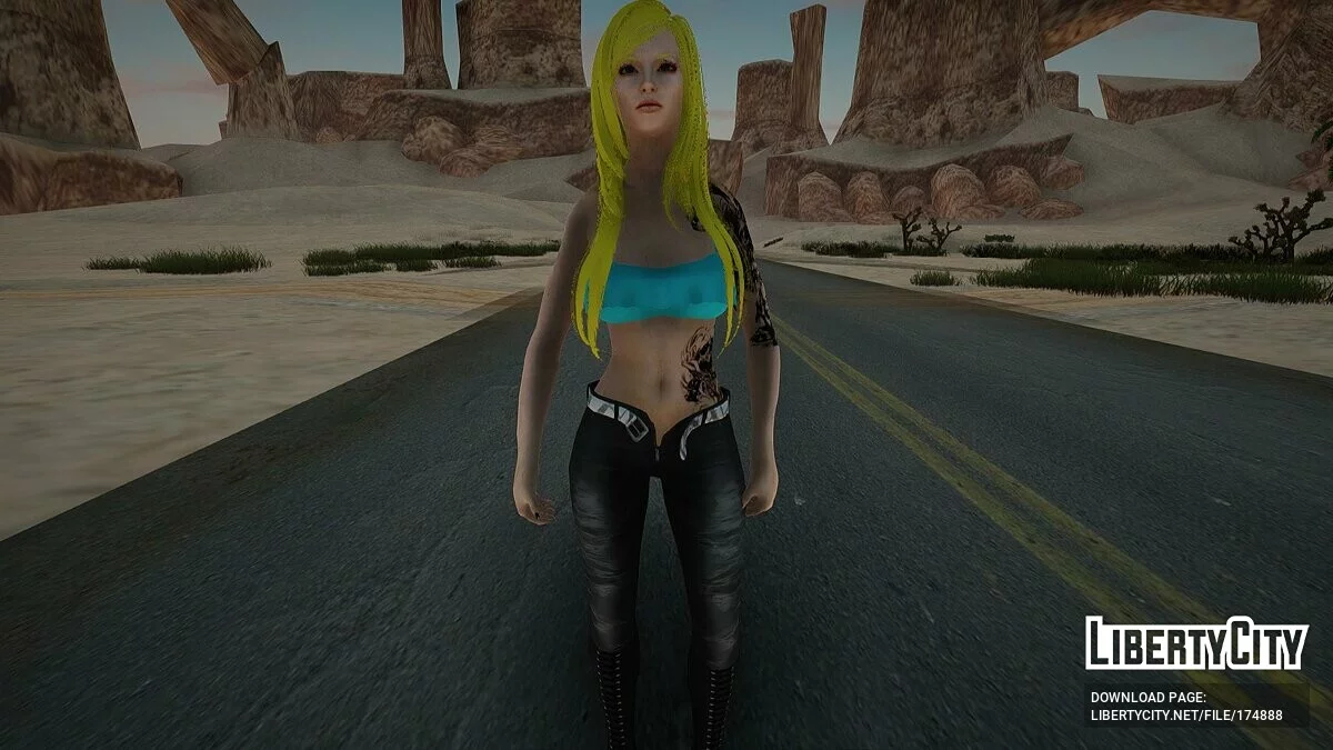 Монкі - різні кольори / GTA San Andreas