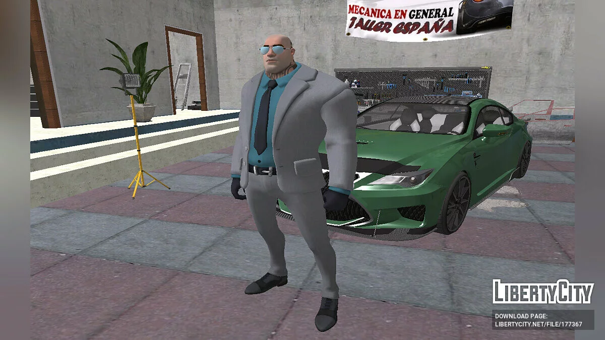 Здоровяк из Fortnite / GTA San Andreas