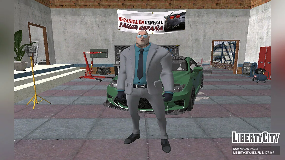 Здоровяк из Fortnite / GTA San Andreas