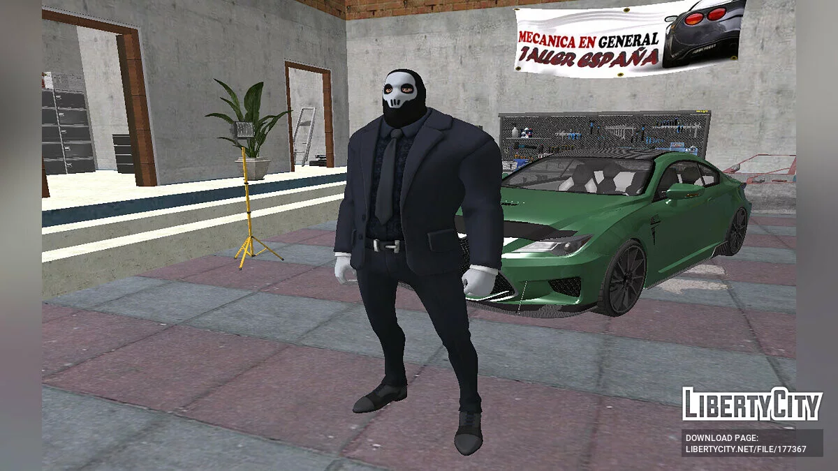 Здоровяк из Fortnite / GTA San Andreas